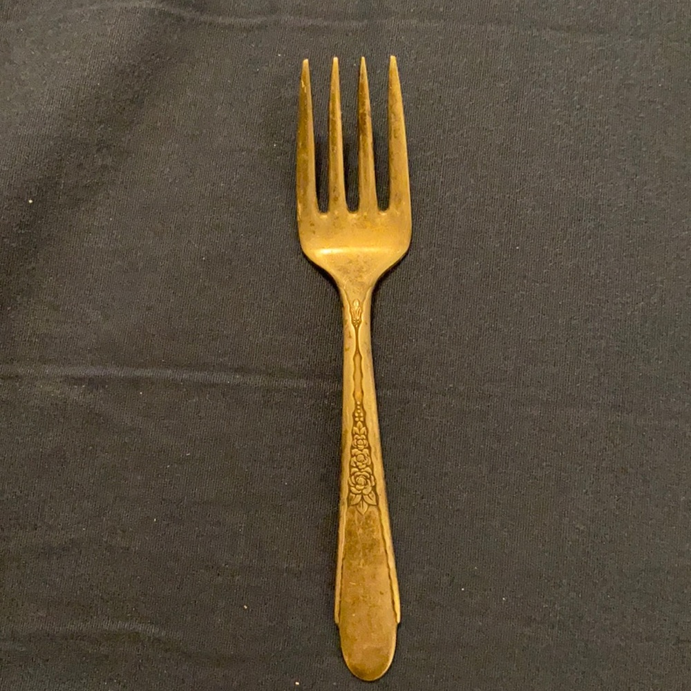Vintage tiny fork.